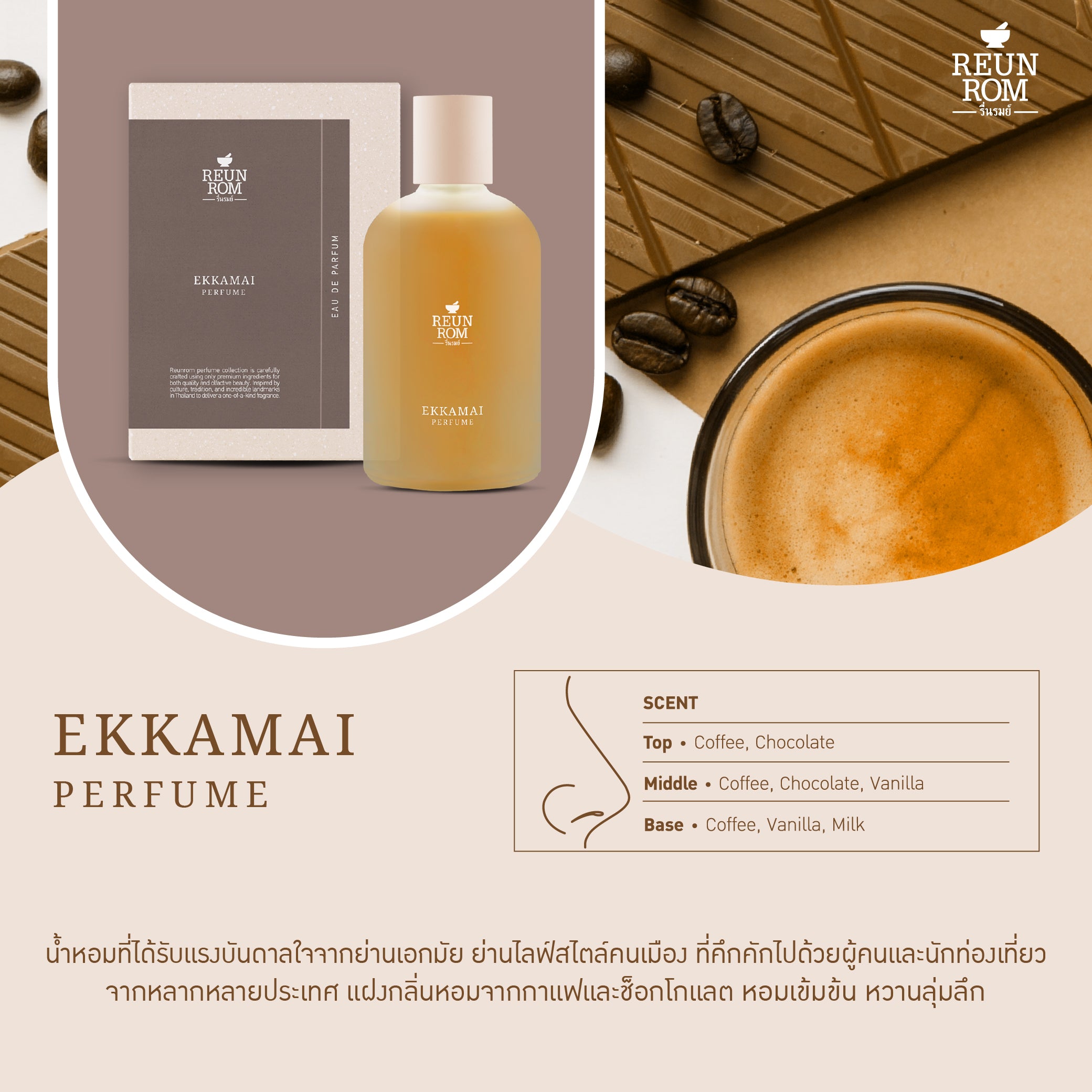 Reunrom Perfume 100ml Ekkamai