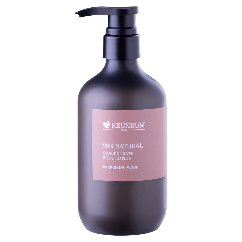 Reunrom 98% Natural Concentrate Body Lotion 500ml Energizing Wood