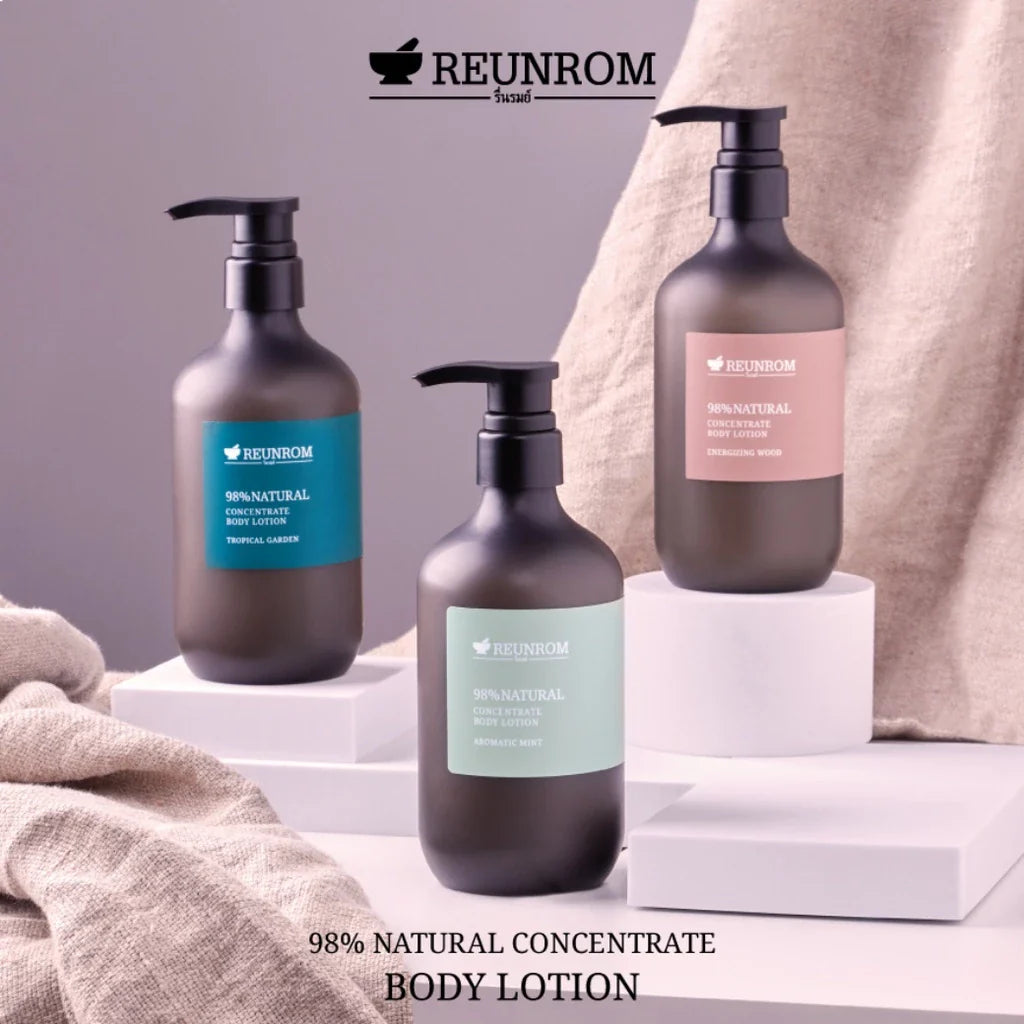 Reunrom 98% Natural Concentrate Body Lotion 500ml Aromatic Mint