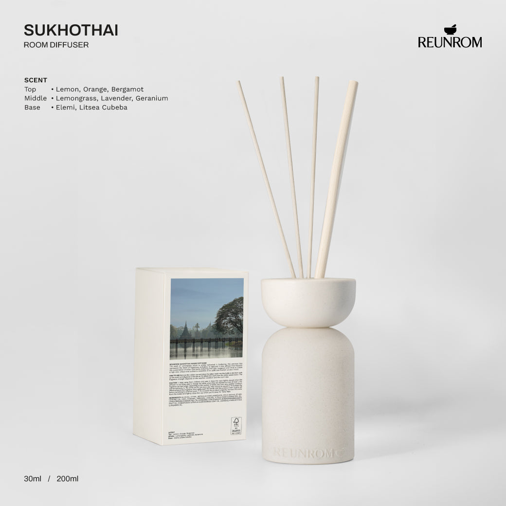 รื่นรมย์ รูมดิฟฟิวเซอร์ 30ml / 200ml รื่นรมย์ สุโขทัย (Y2026)