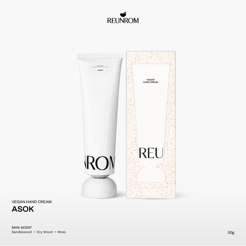 Reunrom Vegan Hand & Nail Cream 50g. (Asok)
