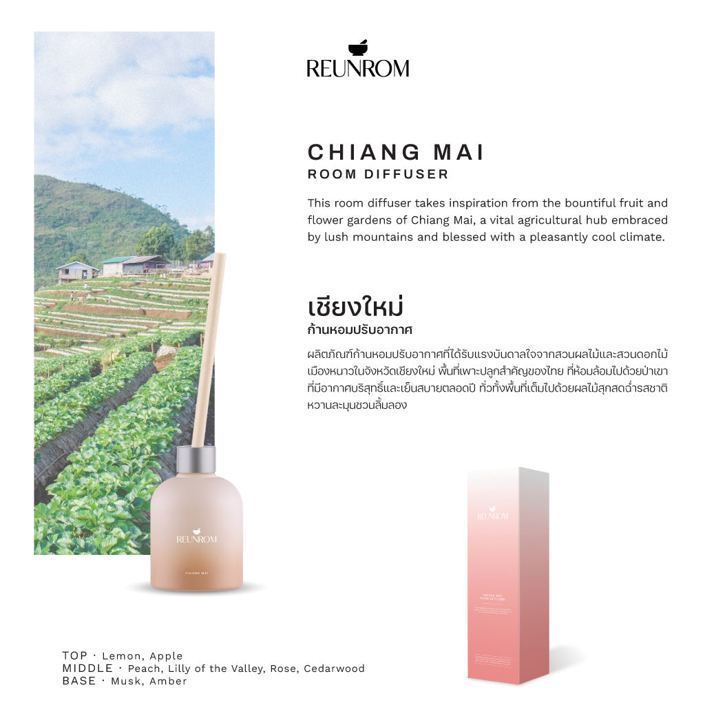 Reunrom Room Diffuser 200ml Chiang Mai