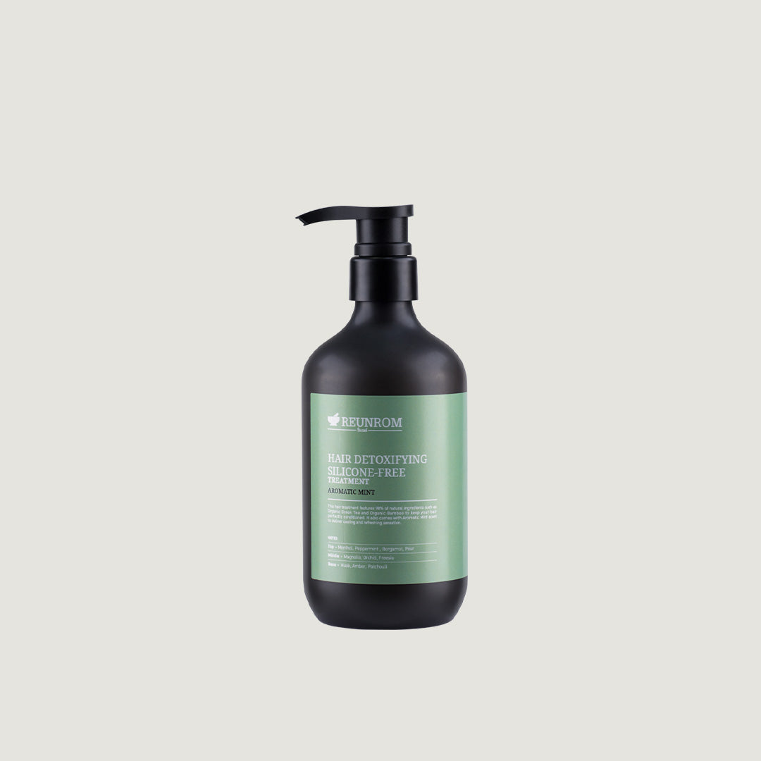 Reunrom Hair Detoxifying Silicone-Free Treatment 500ml. Aromatic Mint