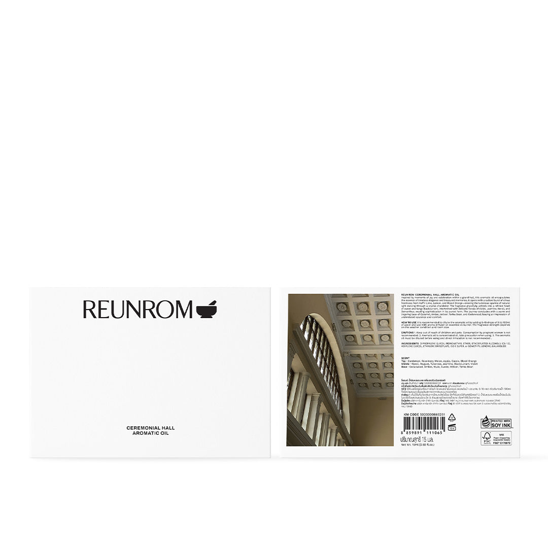 Reunrom Aromatic Oil 15ml Ceremonial Hall (Y2026)