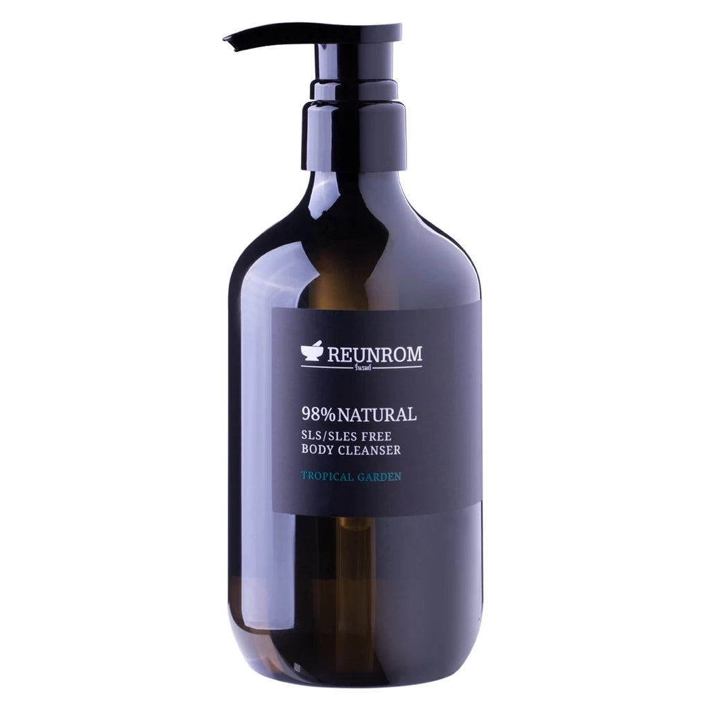 Reunrom 98% Natural SLS/SLES Free Body Cleanser 500ml Tropical Garden