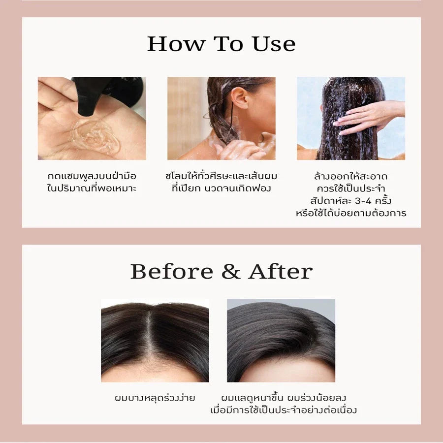 Reunrom Anti Hair Fall Shampoo 500ml Energizing Wood