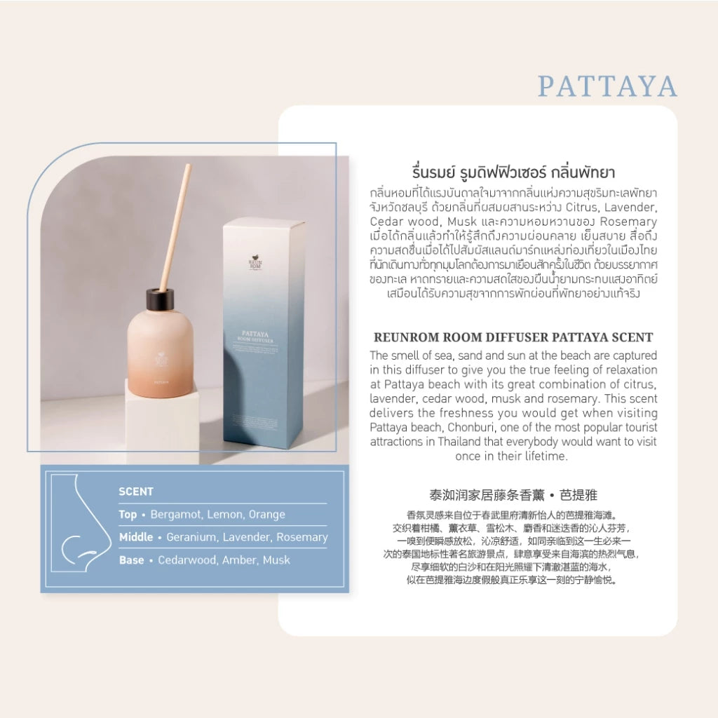 Reunrom Refill Room Diffuser 275ml Pattaya