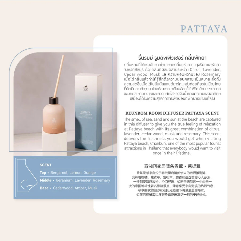 Reunrom Refill Room Diffuser 275ml Pattaya