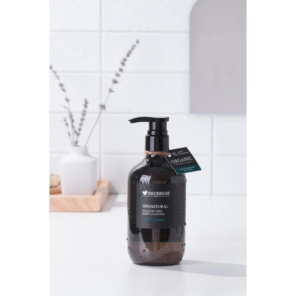 Reunrom 98% Natural SLS/SLES Free Body Cleanser 500ml Tropical Garden