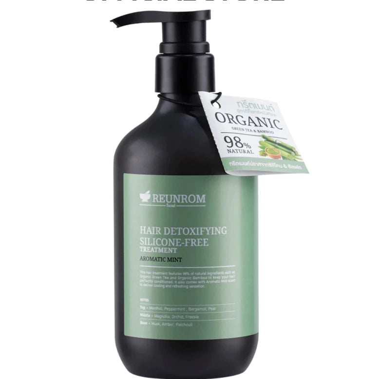 Reunrom Hair Detoxifying Silicone-Free Treatment 500ml Aromatic Mint