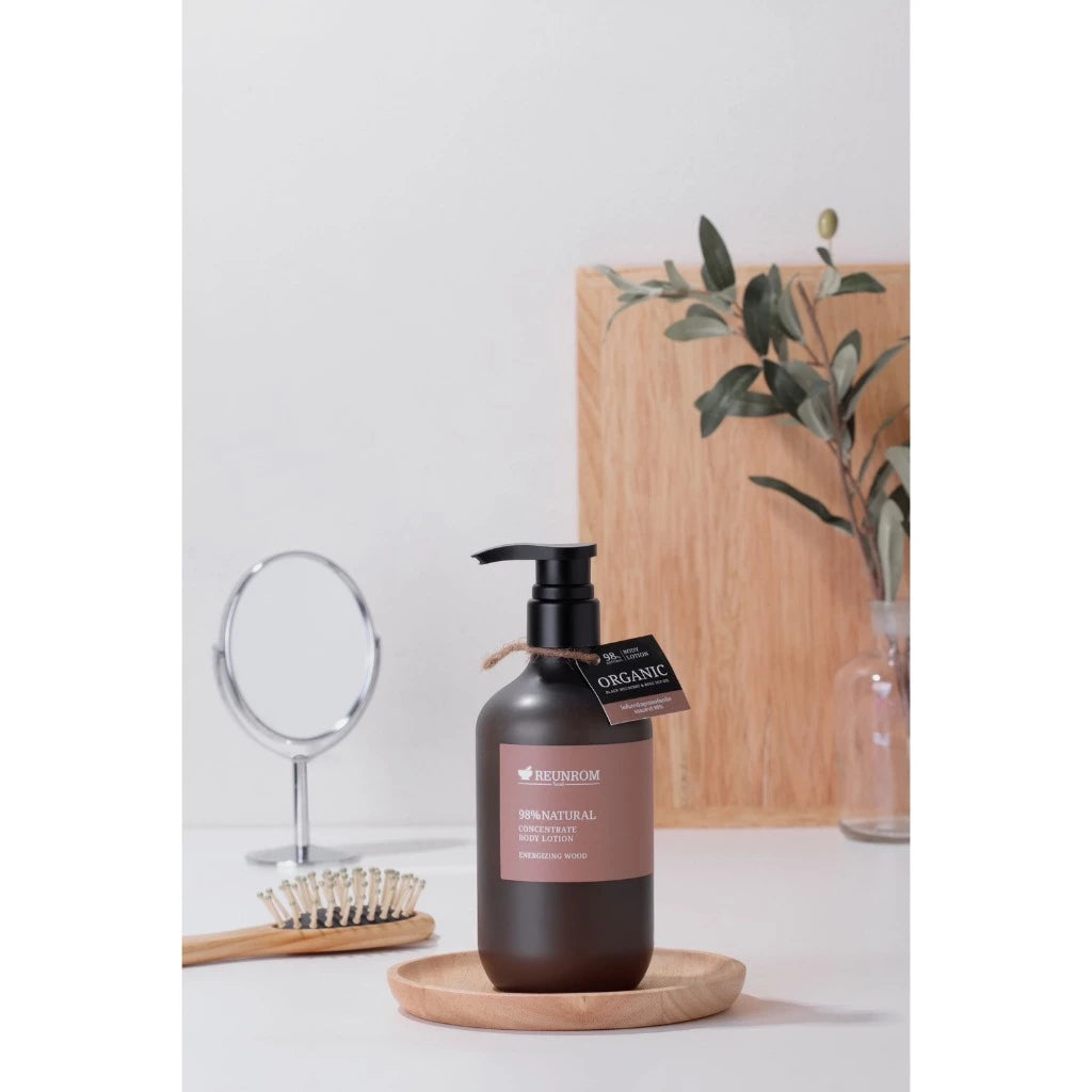 Reunrom 98% Natural Concentrate Body Lotion 500ml Energizing Wood