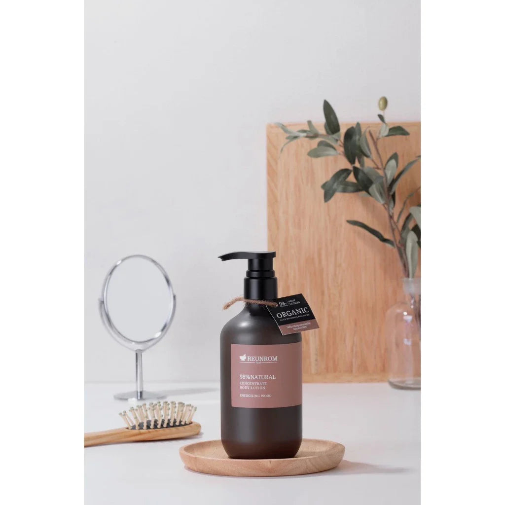 Reunrom 98% Natural Concentrate Body Lotion 500ml Energizing Wood
