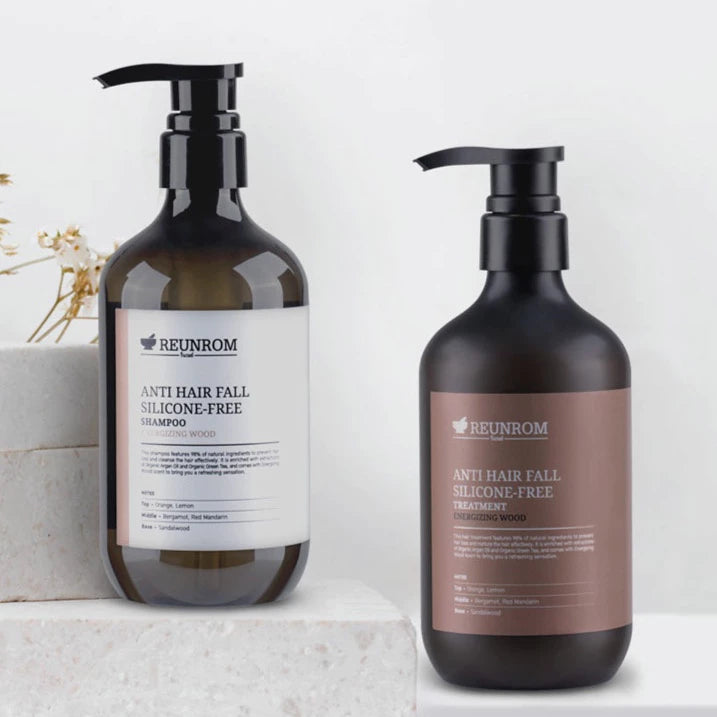 Reunrom Anti Hair Fall Silicone-Free Treatment 500ml Energizing Wood