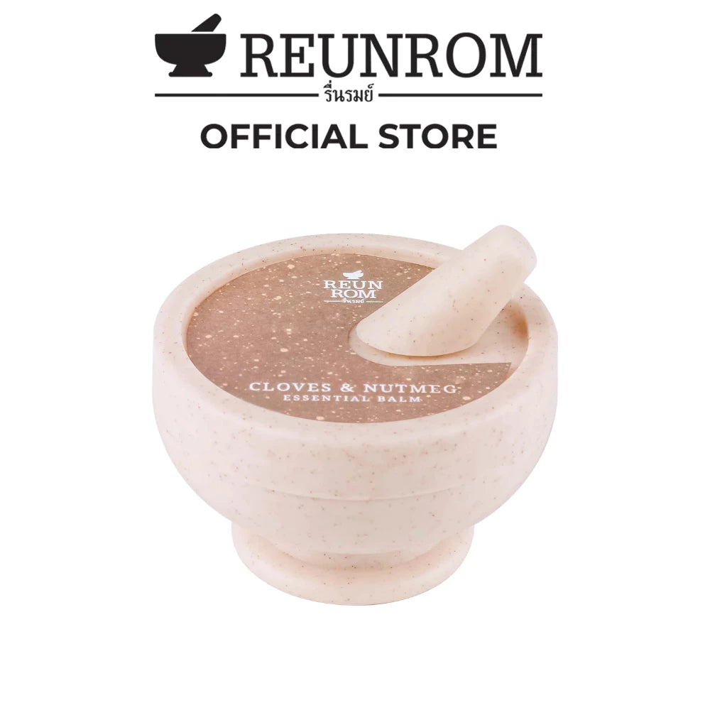 REUNROM วาเซนเชียลบาล์ม 16g กลิ่นกานพลูจันทร์เทศ
